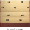9X3.6inch Sander Paper Sanding Sheets Sandpaper for Sanding Block Sander
