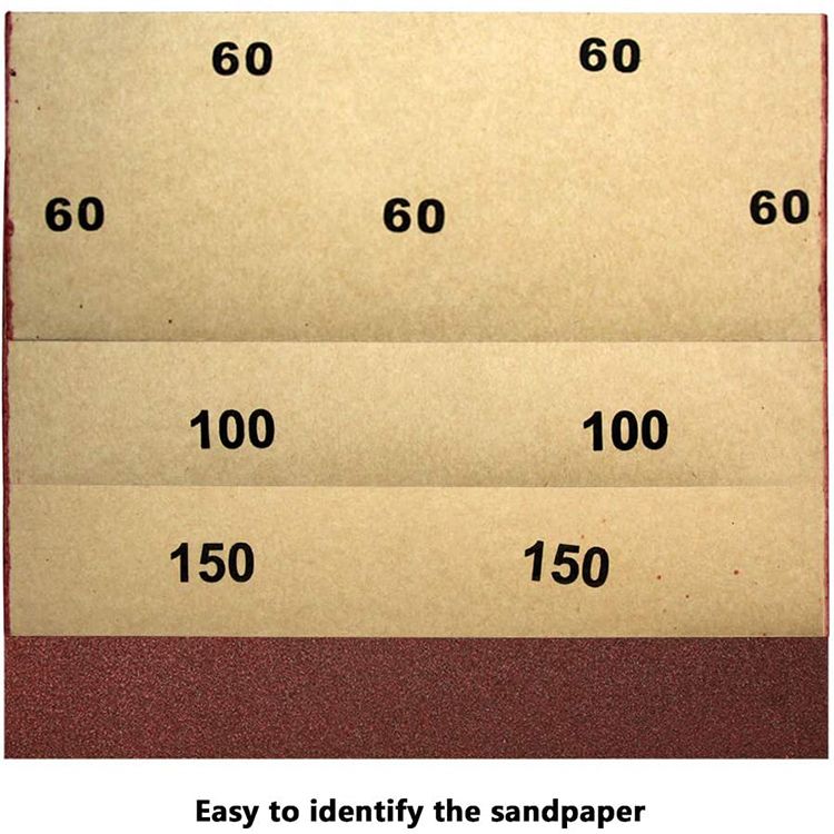 9X3.6inch Sander Paper Sanding Sheets Sandpaper for Sanding Block Sander