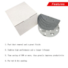 6inch 17-Hole Hook and Loop Automotive Sand Paper Film for Wet/Dry Polishing