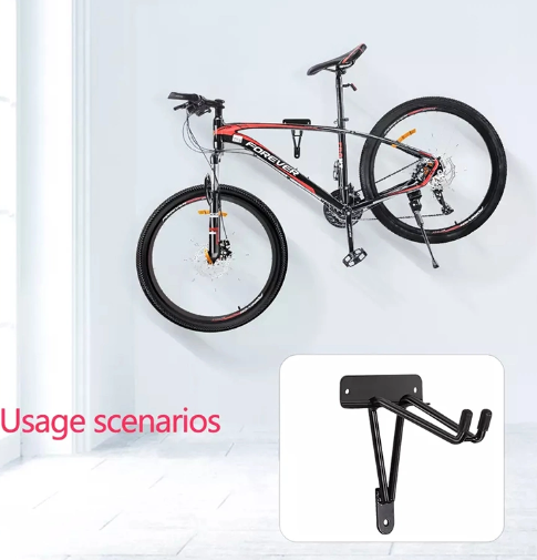 Wall Mounted Bicycle Frame Steel Bicycle Wall Mounted Frame Hook