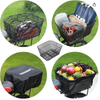 Bike Bicycle Metal Rear Basket 