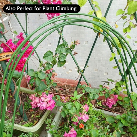 High Quality Garden Stakes for Fabric Netting, DIY Plant Support Garden Stakes