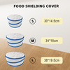 Bottomless Reusable Fine Mesh Food Cover – For Hiking, Parties & Travel