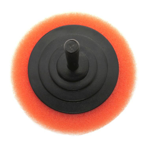 Orange Polishing Foam Sponge Cone Polishing Pads for Car Wheel Hub