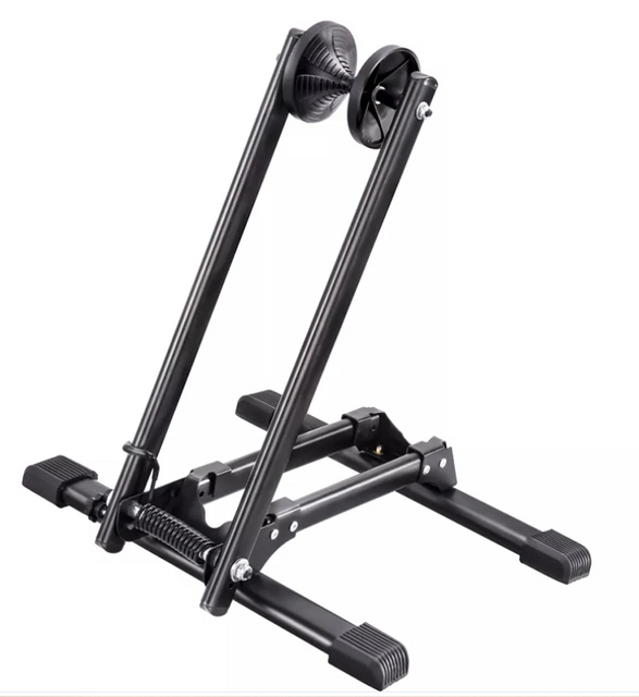 Portable Heavy Duty Bike Parking Rack Foldable Bicycle Storage Stand
