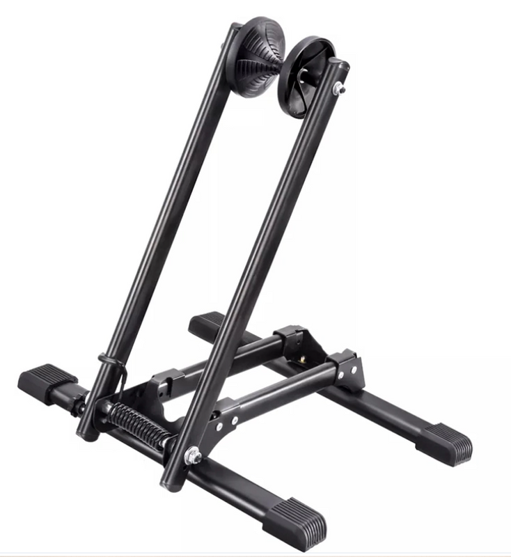 Portable Heavy Duty Bike Parking Rack Foldable Bicycle Storage Stand