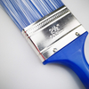 Eco Blue Plastic Handle PET Bristle 2.5" Paint Brush for Painting