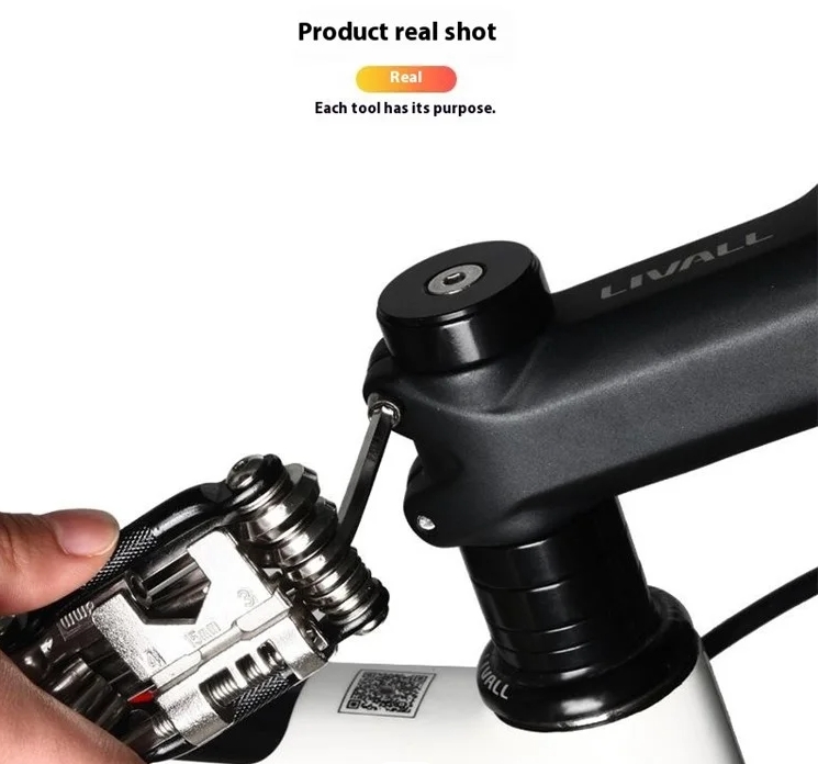 Pocket Size Bike Multitool 12 in 1 Bicycle Multi Tool Repair Kit