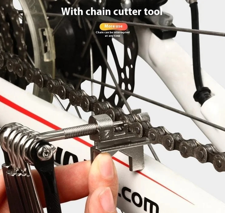 Pocket Size Bike Multitool 12 in 1 Bicycle Multi Tool Repair Kit