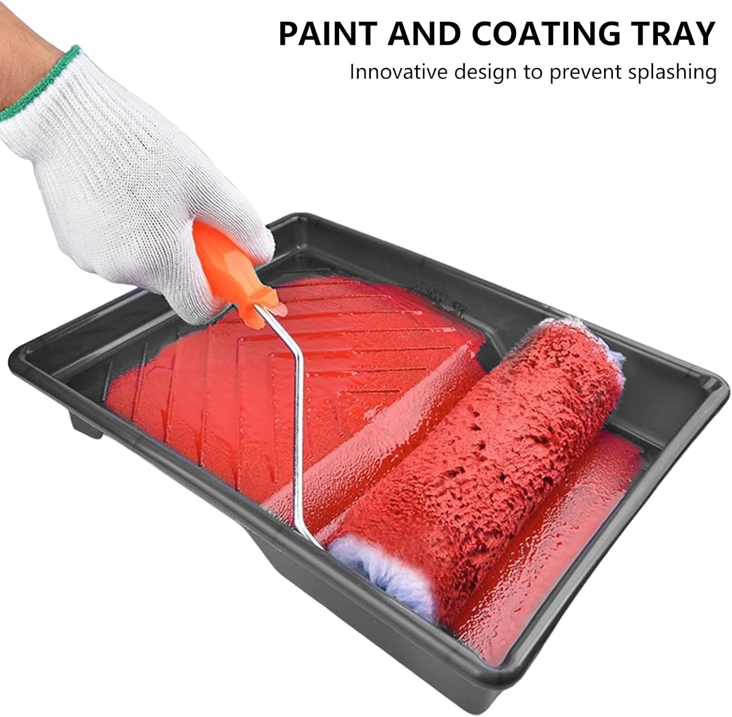 7PCS Paster Brush Wall Paper Brush Scissors and Paint Tray Set