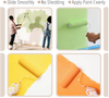 Paint Roller Kit with Tray-Includes Acrylic, Polyester and Foam Paint Roller Covers