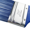 Eco Blue Plastic Handle PET Bristle 2.5" Paint Brush for Painting