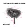 AiroMatic Triangular Cobweb & Dust Brush – Ceiling Fan & Corner Cleaning Tool