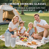 Everyday & Outdoor Aluminum Drinking Cups: Durable, Eco-Friendly & 100% Recyclable