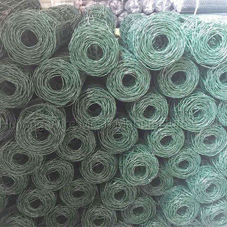 Garden Border Fence Wire Mesh Green PVC Coated Lawn Edging Outdoor