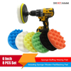 6 Inch Car Polishing Pad Sponge Buffing Waxing Polish Buffer Drill Wheel