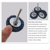 2" Quick Change Roll Lock Blue Easy Strip & Clean Discs