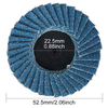 2inch Zirconia Alumina Flat Flap Disc Grinding Sanding Sandpaper Wheels