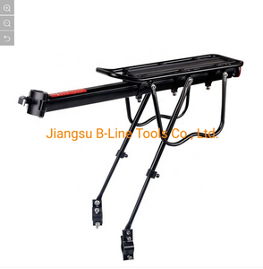 Quick Release Bicycle Rear Luggage Cargo Carrier with Adjustable Aluminum Bike Rear Seat Rack