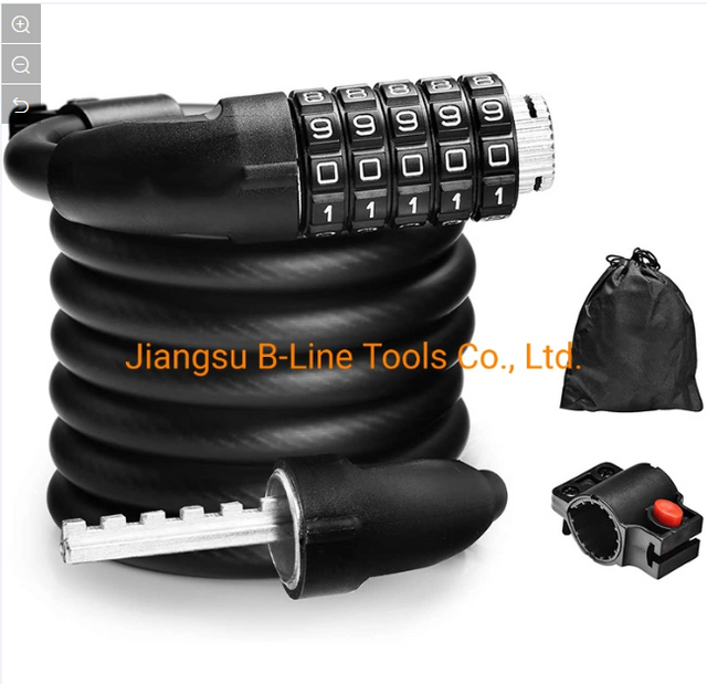 High Quality Bicycle Combination Lock Bike Cable Lock Chain Lock