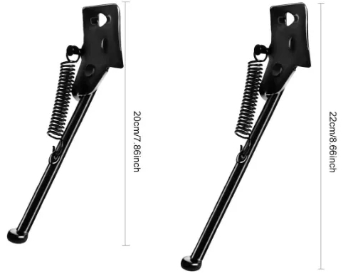 Bike Kickstand Single-Side Stand Folding Bicycle Stand Support Rear Mount for Kids Bike