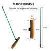Multi-Functional Hard-Surface Floor Brush – Ideal for All Hard Floors