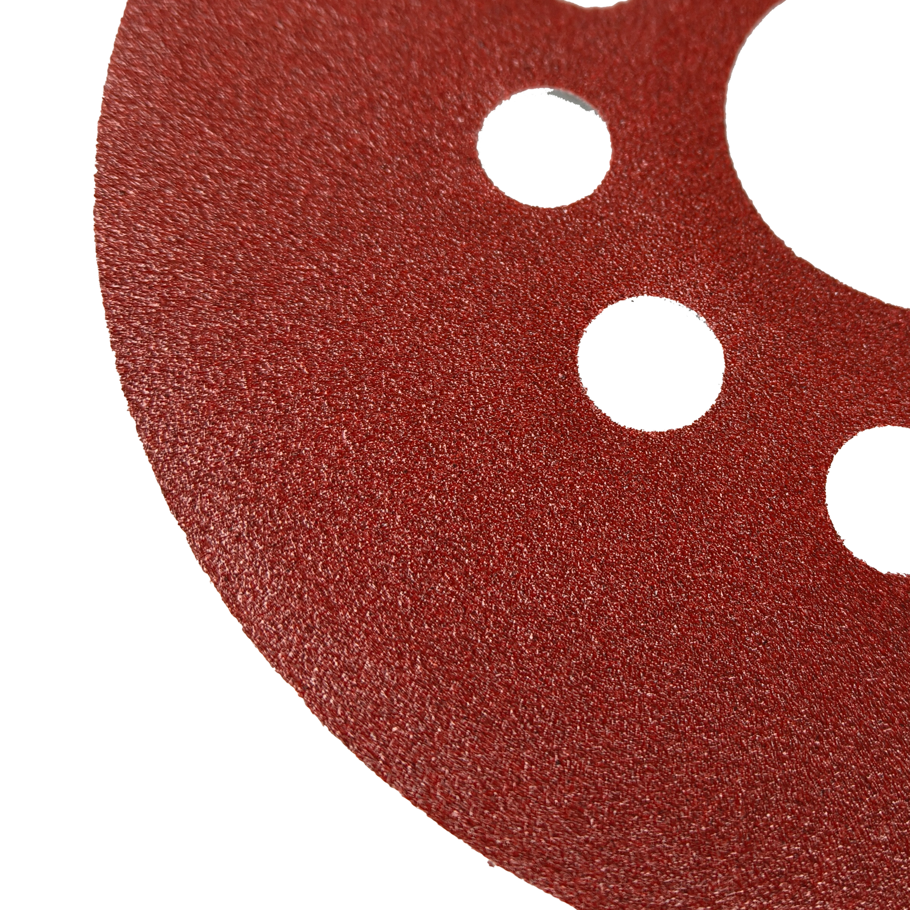 6inch Hook and Loop Red Aluminium Oxide Sanding Discs for Polishing Grinding