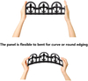 (Common: 0.5-in*23-in*13-in; Actual: 0.54-in*23.2-in*13.2-in) White Polyresin Garden Edging