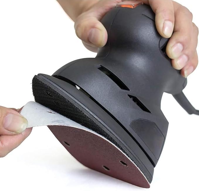 105X152mm Aluminum Oxide Hook and Loop Triangle Sanding Discfor Multi Sander