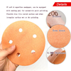 5inch 5-Hole Superfine Soft Film Sanding Disc for Wet/Dry Automotive Paint Sanding