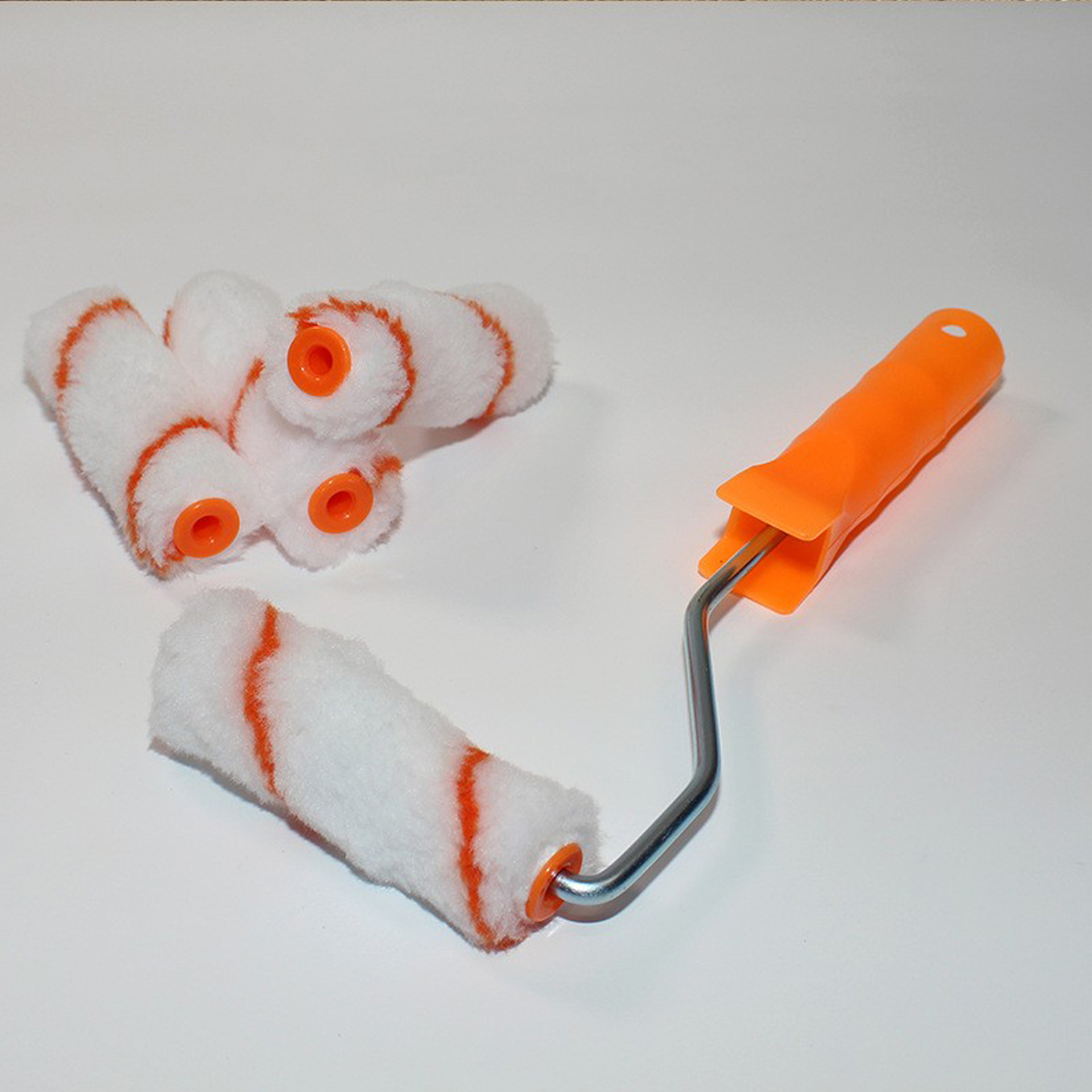  7 Inch Acrylic Fabric Sleeve of Paint Roller Refill Paint Brush for Wall Painting
