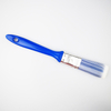 Hotsale Blue Plastic Handle PET Bristle 1" Paint Brush for Painting