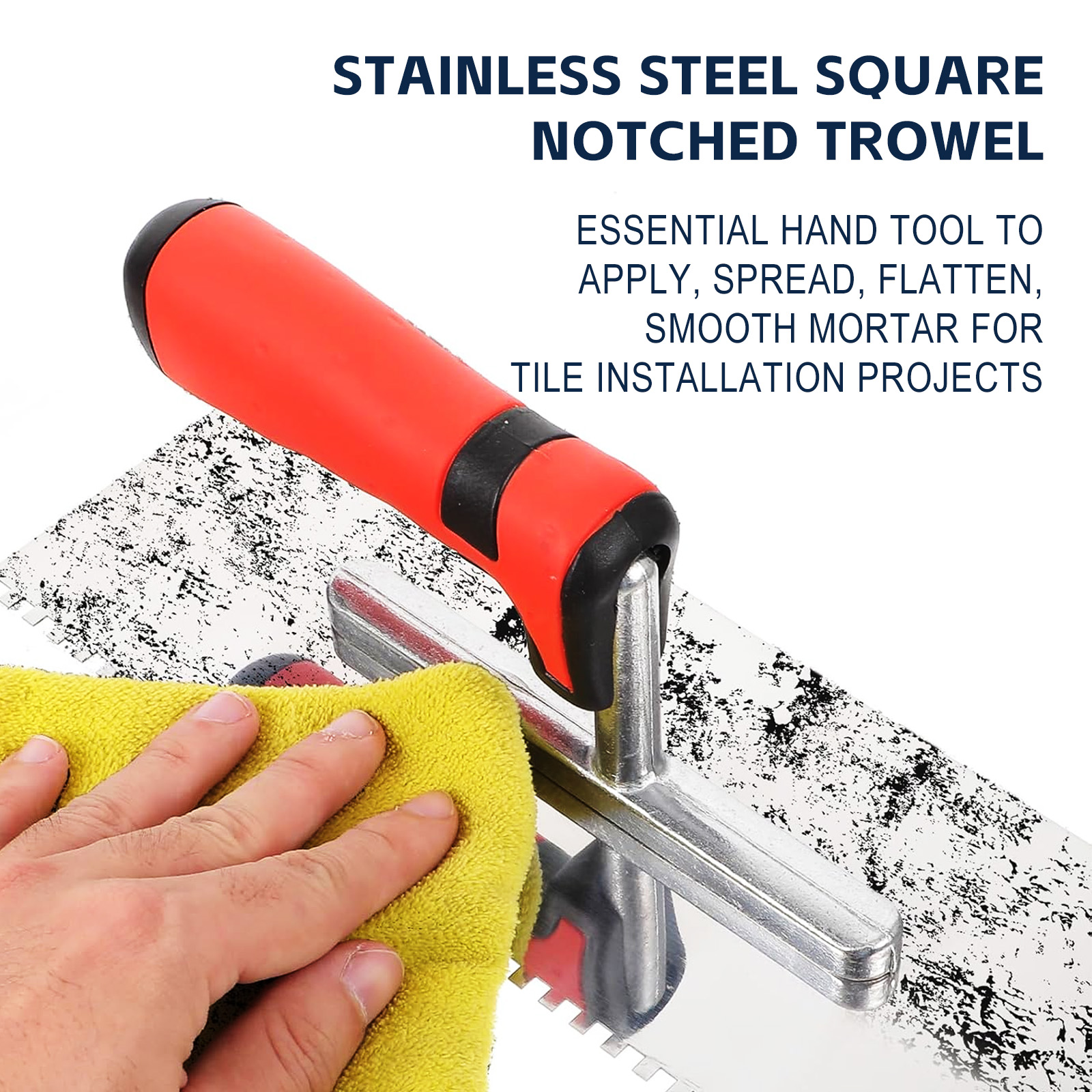 Square Notch Trowel