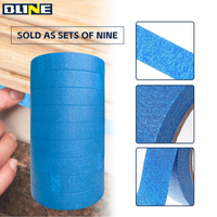 Blue Original Multi-Surface Painter's Tape 2 Inch Wide, 3 Rolls 1.88 in x 60 yd, Blue Paint Tape, Protects Surfaces and Removes Easily, Painting Tape for Indoor and Outdoor Use