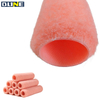 Orange-pink paint roller