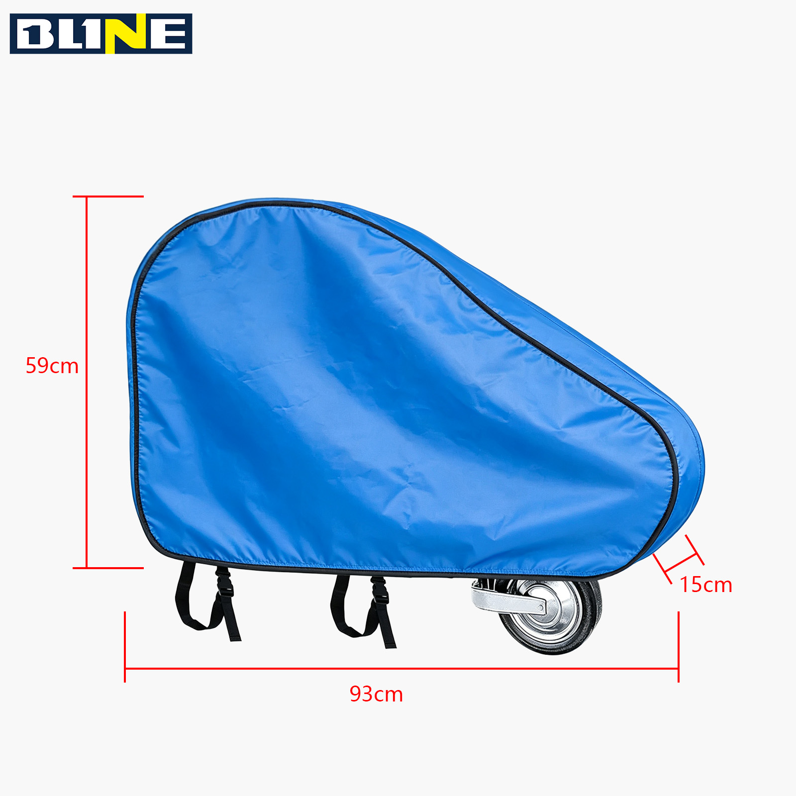 blue tow hook cover