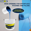 White Plastic Paint Bucket