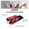 Square Notch Trowel