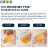 Small Orange Fine Texture Paint Roller Cover
