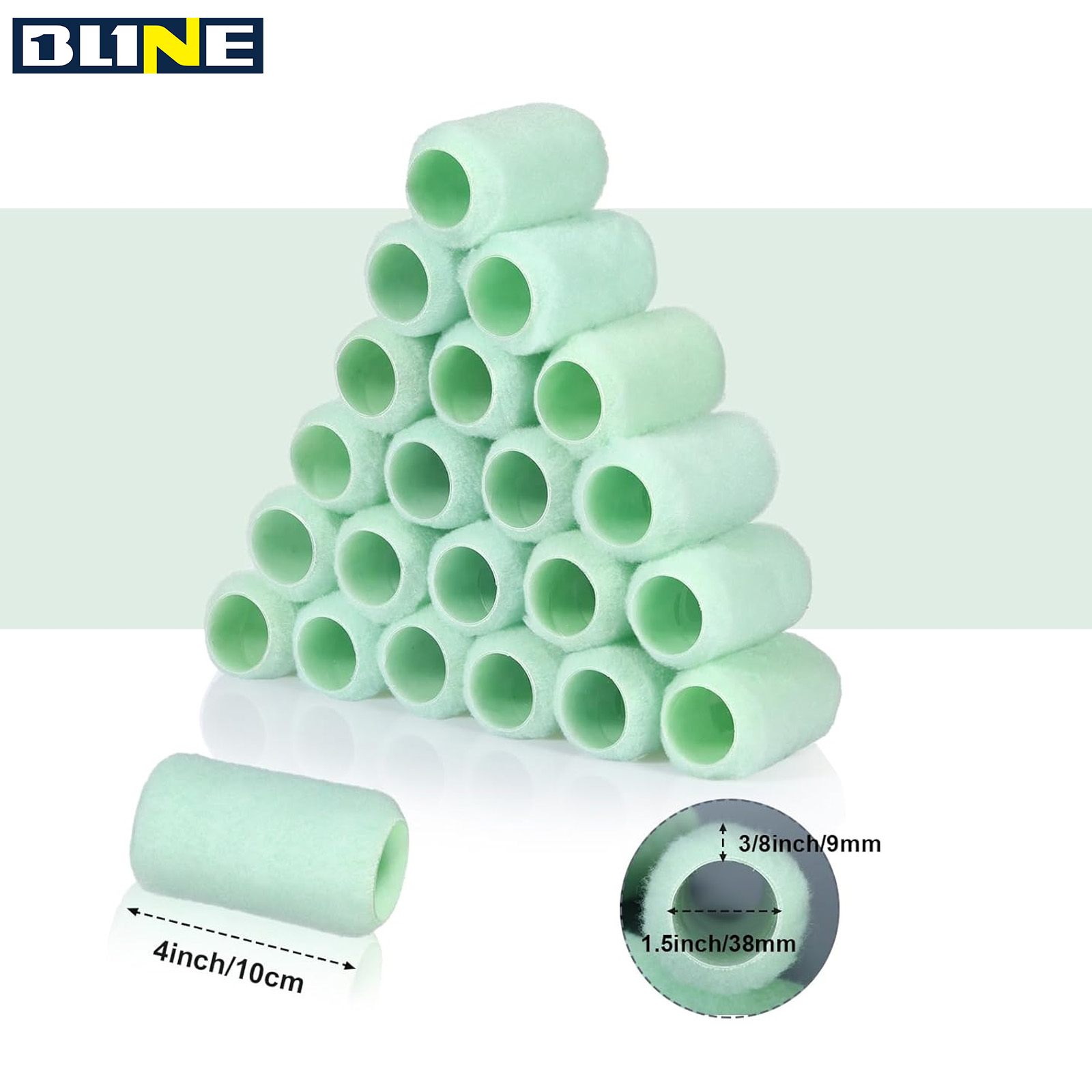 Green Paint Roller Sleeve