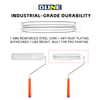 Orange thin‑shaft roller handle bird‑cage style