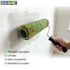 Yellow-green mixed color paint roller