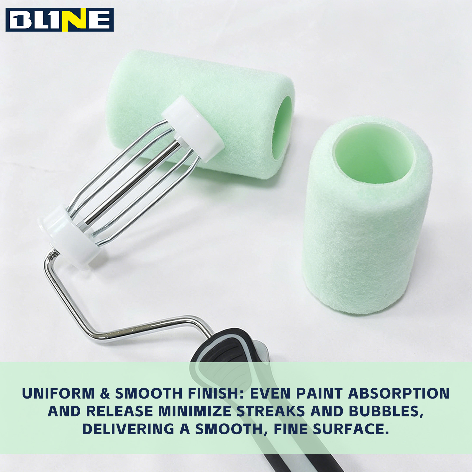 Green Paint Roller Sleeve