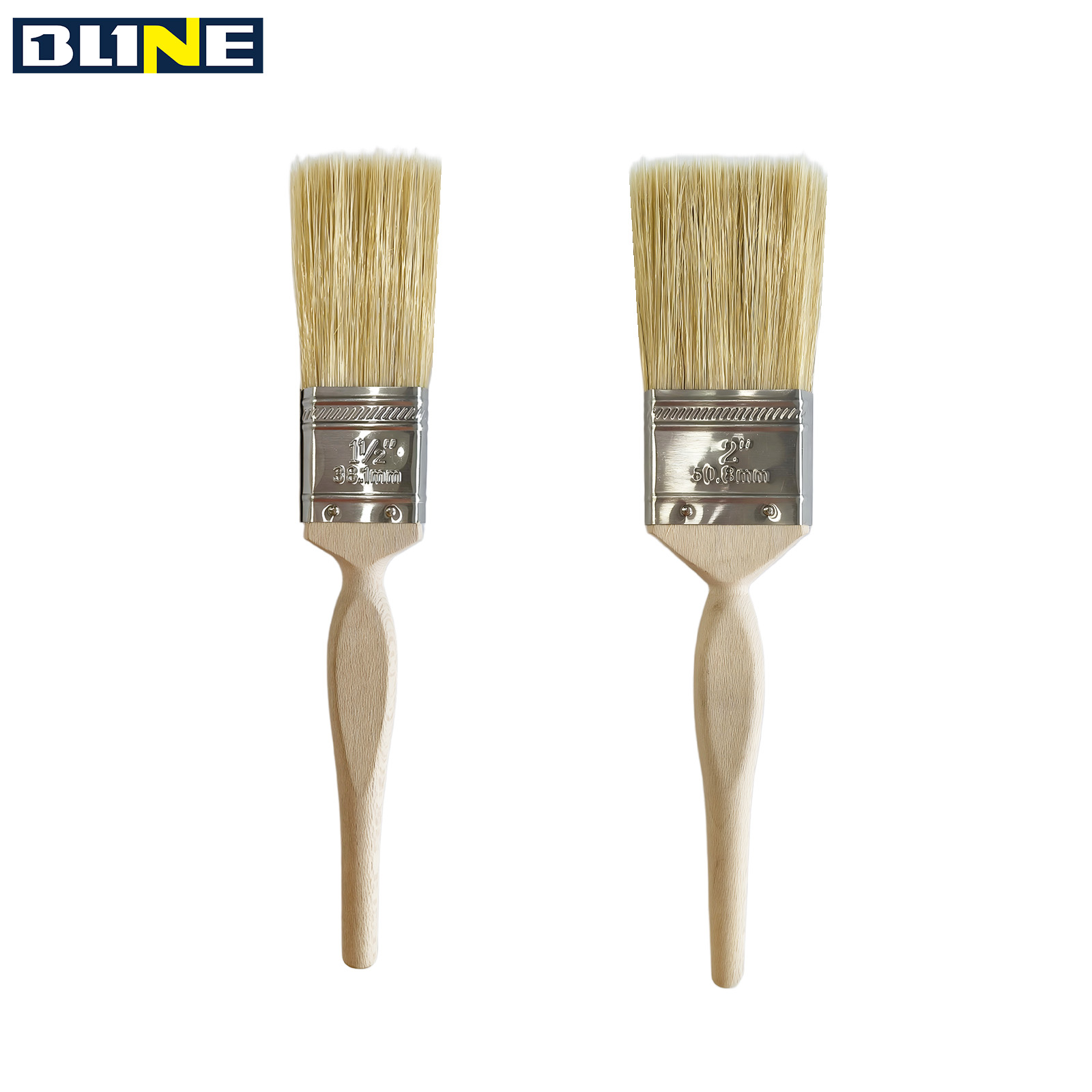 Wooden handle brush