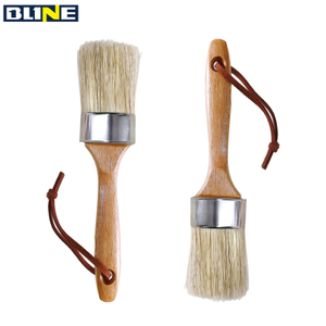 Round‑Head Beechwood Bristle Brush