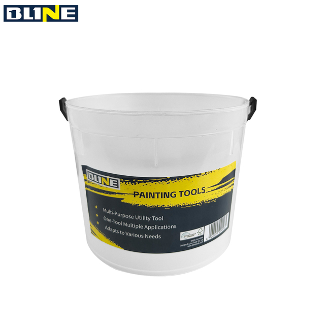 White Plastic Paint Bucket