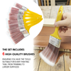 Yellow Plastic Handle Brush