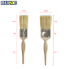 Wooden handle brush