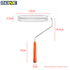 Orange thin‑shaft roller handle bird‑cage style
