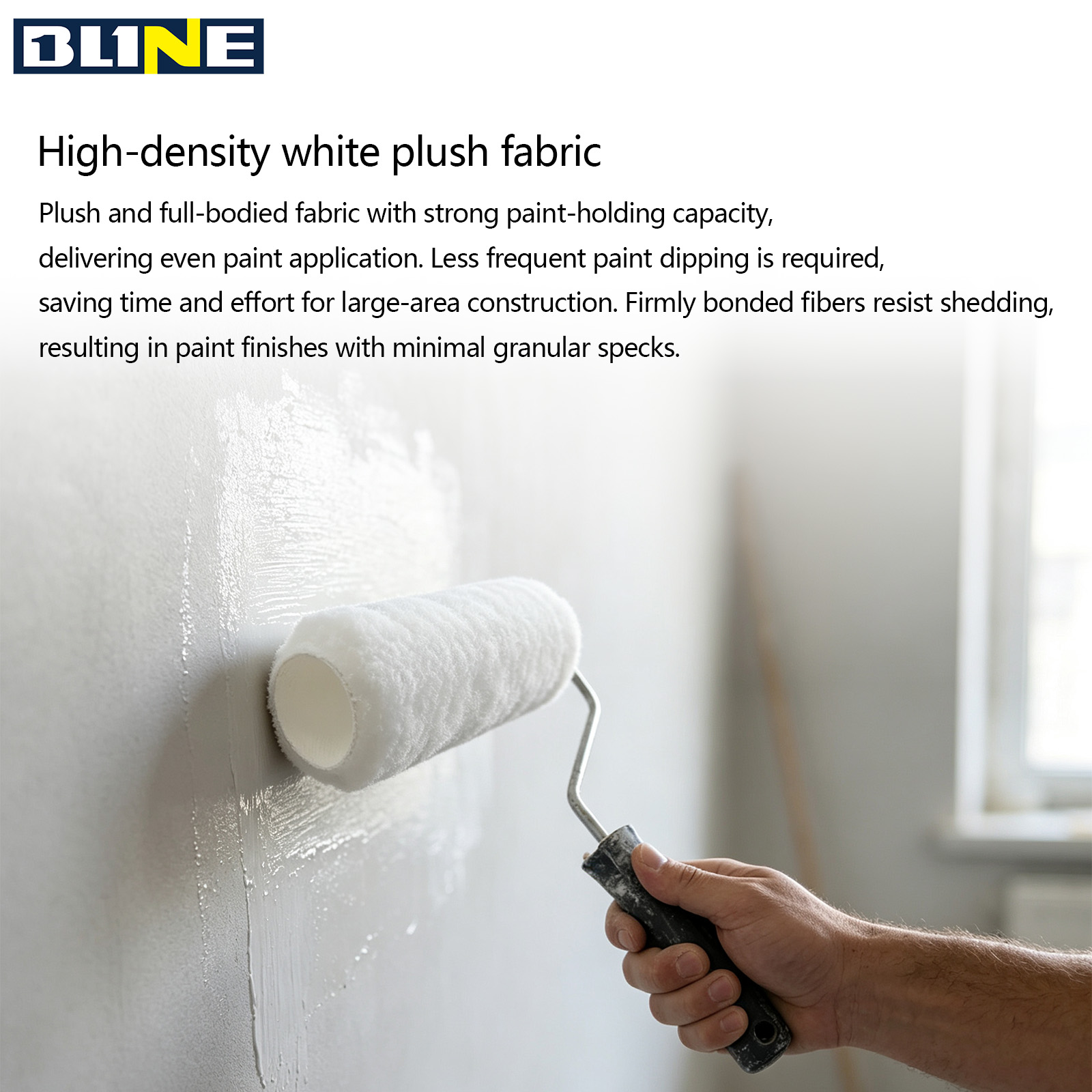 Pure White Paint Roller